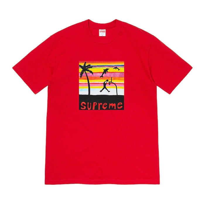 supreme ss21 tee