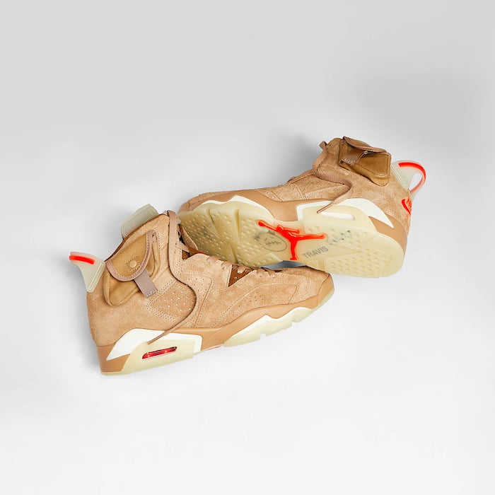 travis scott jordan 6 british khaki raffle