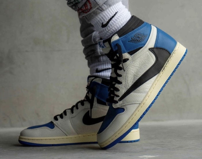 A Closer Look At The Travis Scott X Fragment Design X Air Jordan 1 High Og Klekt Blog