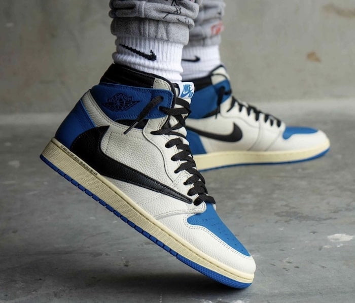 A Closer Look at the Travis Scott x fragment design x Air Jordan 1 High ...