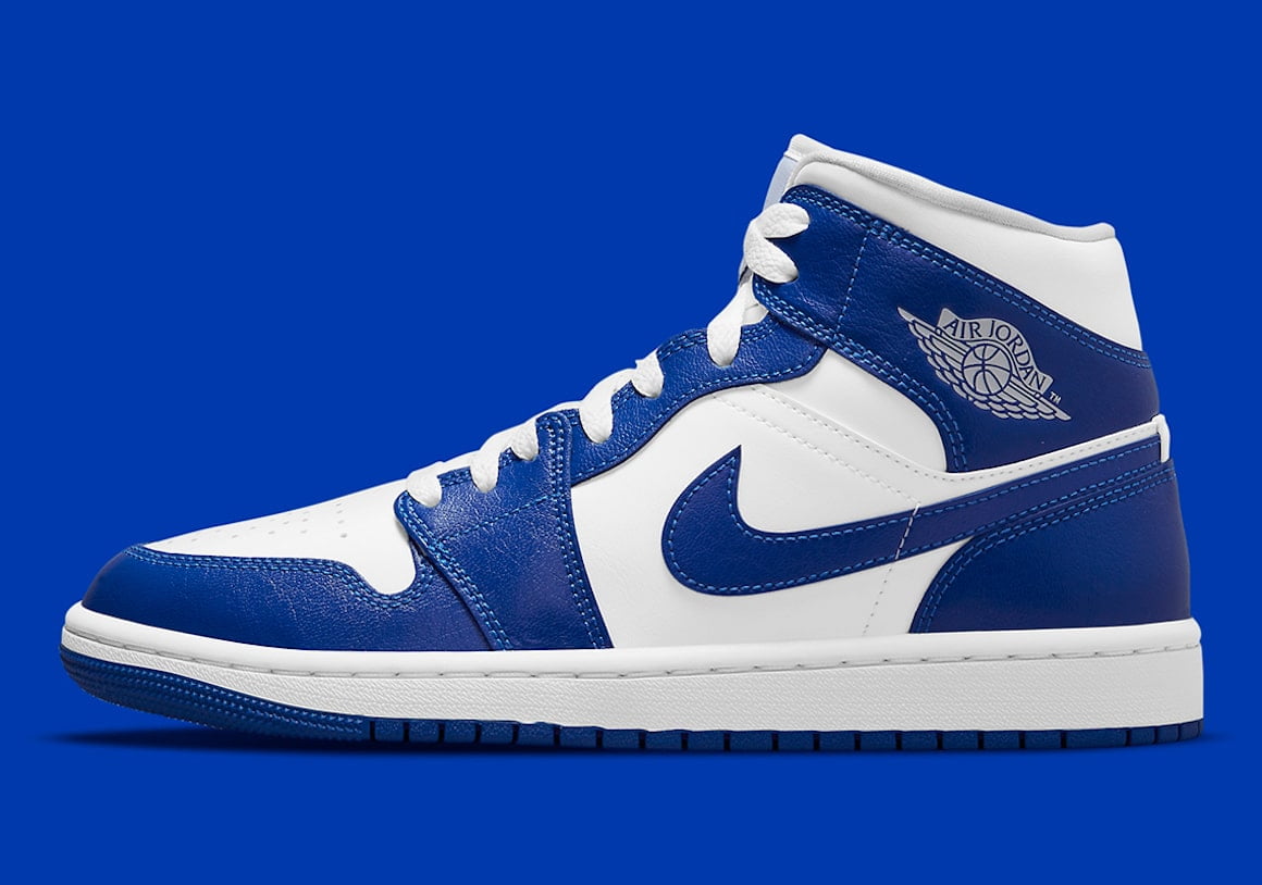 The Air Jordan 1 Mid Kentucky Blue Is Arriving As A Women S Exclusive Klekt Blog