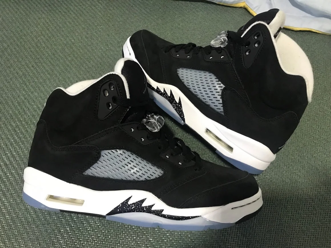 通販直営aj5 retro oreo air jordan 5 オレオ 靴