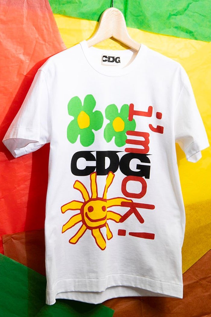 CDG x CPFM Im OK Camiseta Colección 3 minutos