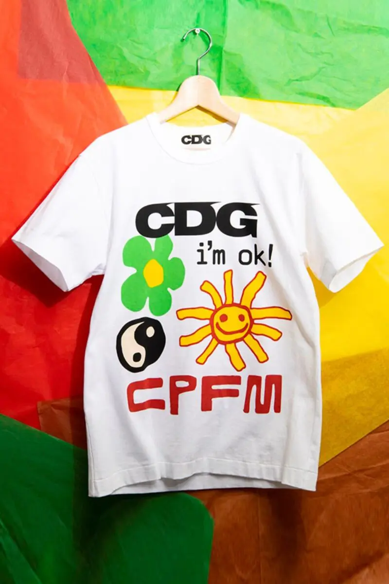 A CDG x CPFM I'm OK! T-shirt Capsule Is in the Works - KLEKT Blog