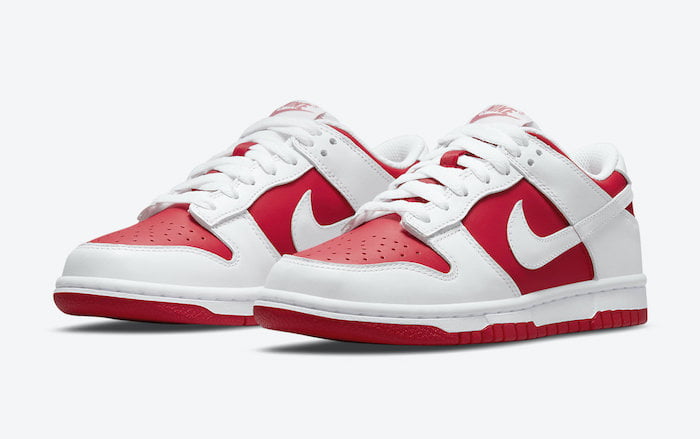Nike Dunk Low GS University Red 3