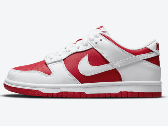 Nike Dunk Low GS University Red Feature