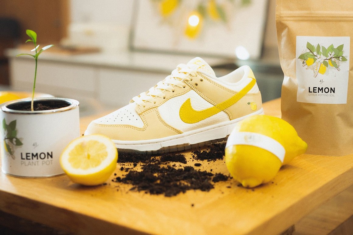 Nike Dunk Low WMNS Lemon Drop Cuenta con 1 minuto