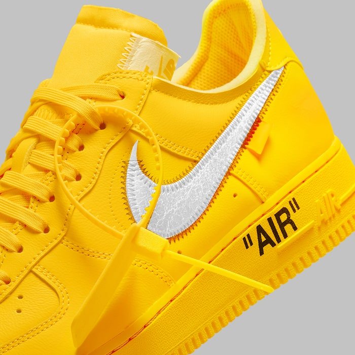 Off-White x Nike Air Force 1 University Gold 9-min