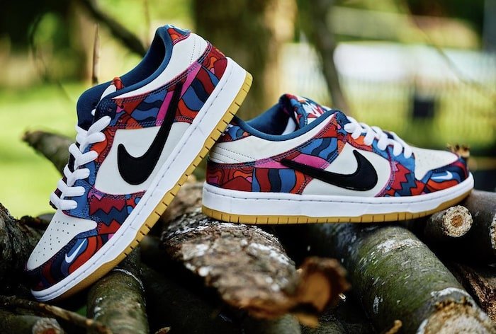 Resultaat convergentie Kwaadaardige tumor The Parra x Nike SB Dunk Low Gets Detailed Imagery - KLEKT Blog