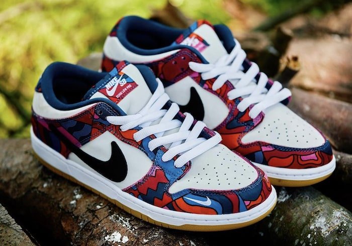 nike dunk low parra