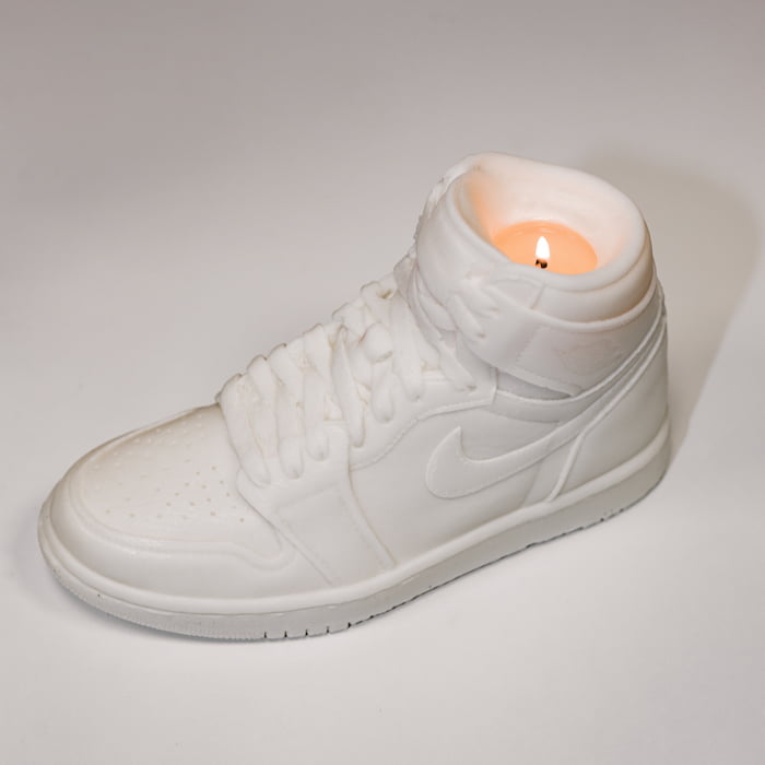 Crep Candle Air Jordan 1 White