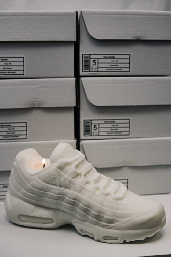 nike shoe candle