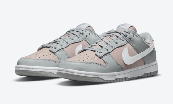 Nike Dunk Low Pink and Grey Feature