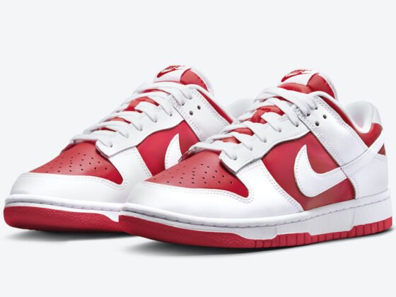 Nike Dunk Low University Red Feature