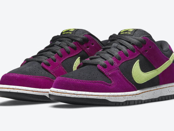 Nike SB Dunk Low Red Plum Feature