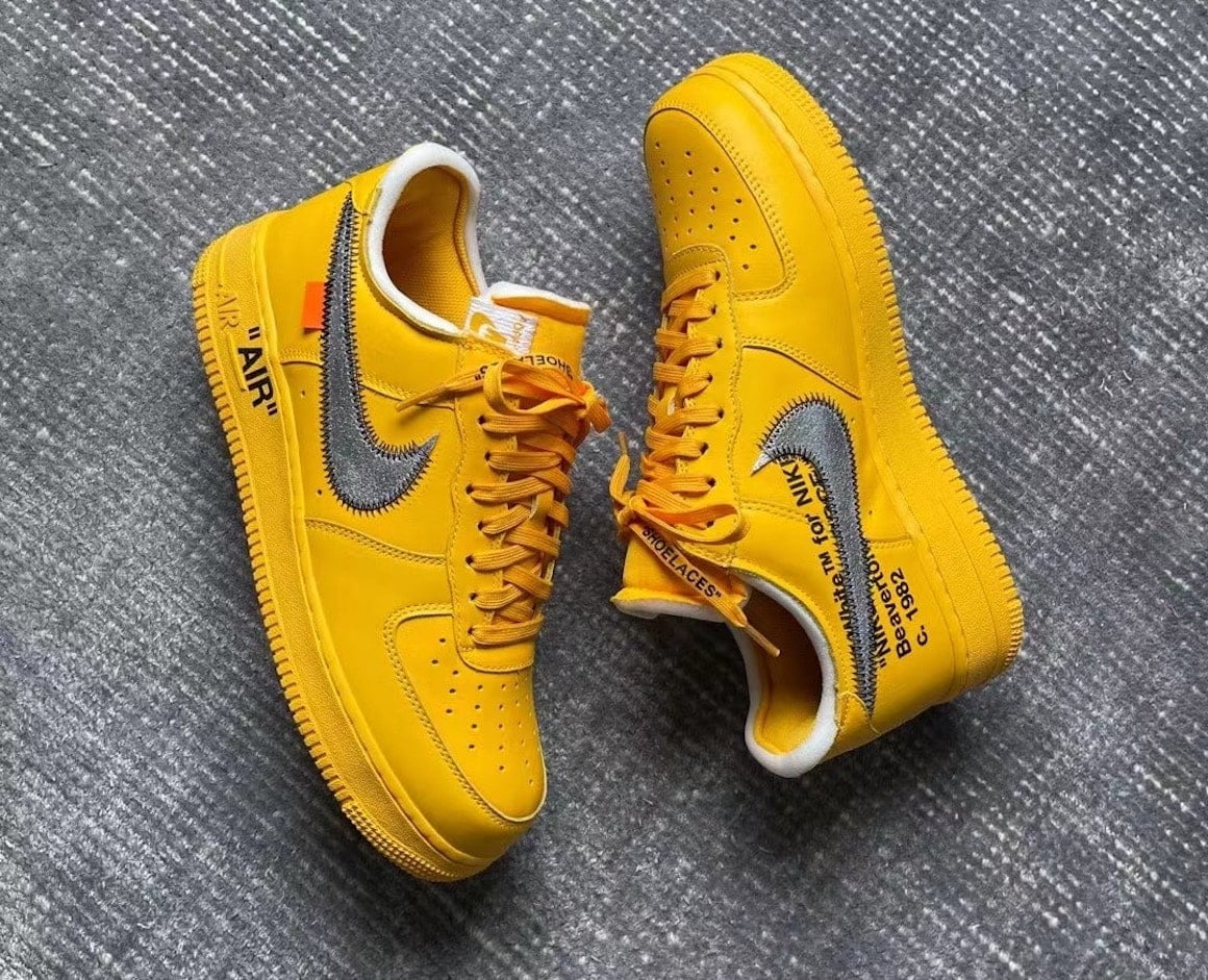 Nike Air Force 1 Low Off-White University Gold