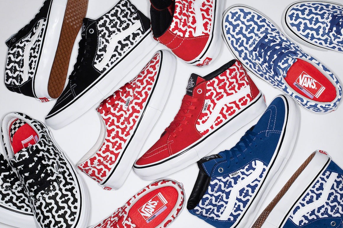 Supreme x Vans team-up to create this year's must-have skate shoe
