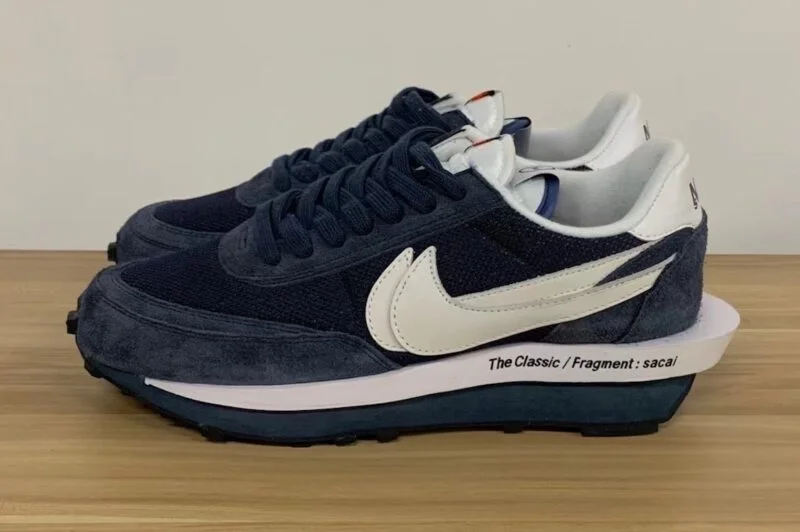 The fragment design x sacai x Nike LDWaffle 