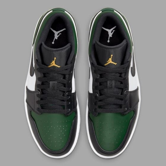 green toe low jordan 1
