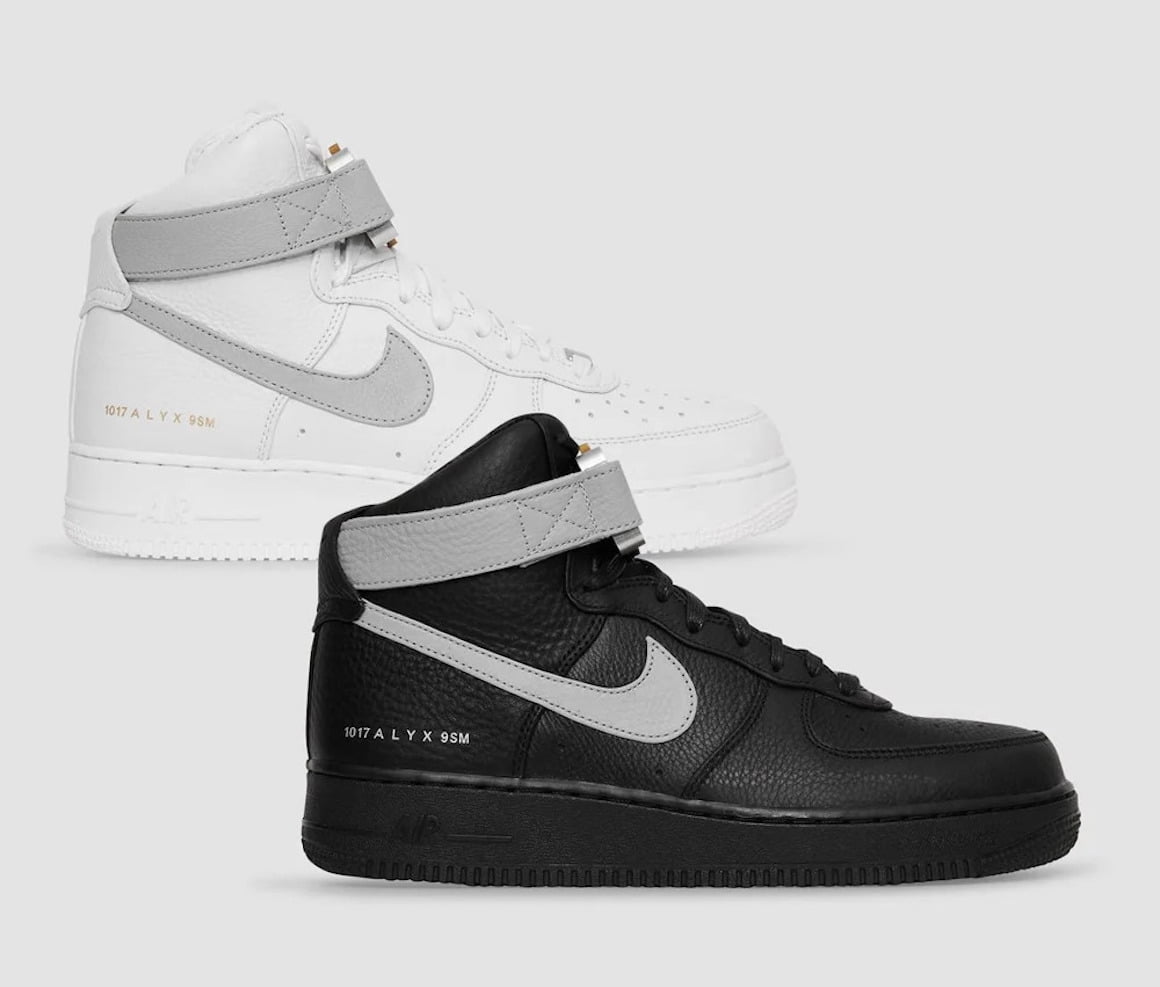 Two New Colourways of the Alyx Nike Air Force 1 Set to Drop - KLEKT Blog