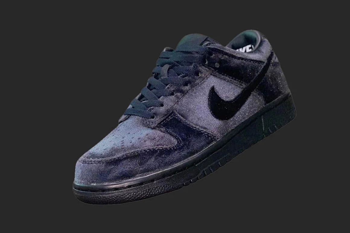 A DSM x Nike Dunk Low "Black Velvet" Dropping This Year KLEKT Blog