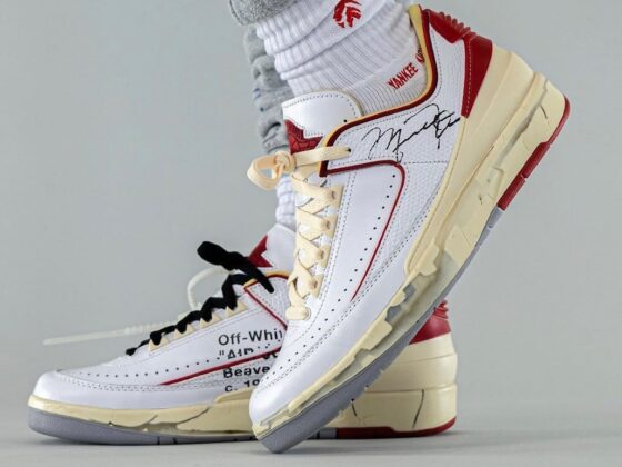 Off-White x Air Jordan 2 Low Varsity Red Feature-min