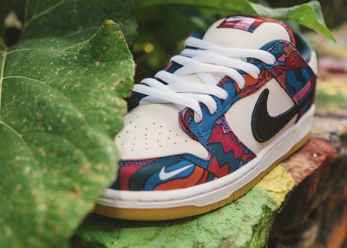 nike sb dunk parra abstract art