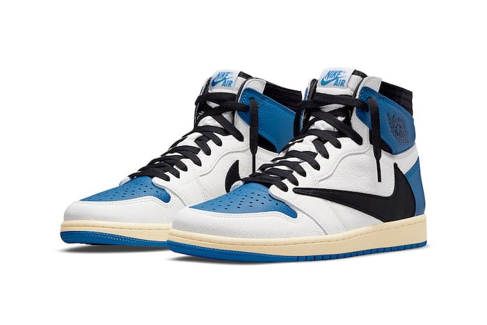 The Fragment X Travis Scott X Air Jordan 1 High Military Blue Gets Official Images Klekt Blog