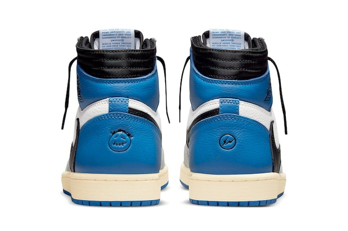 The Fragment X Travis Scott X Air Jordan 1 High Military Blue Gets Official Images Klekt Blog